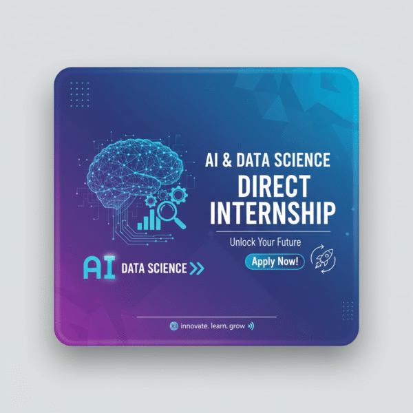 AI & Data Science Direct Internship