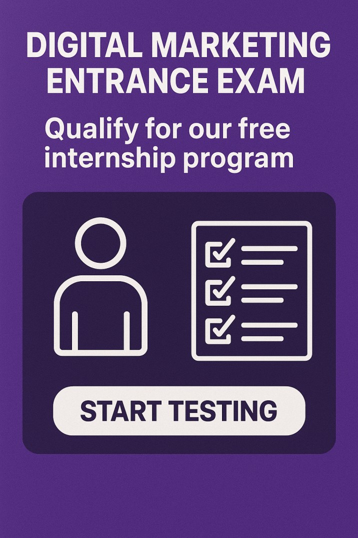 DIGITAL MARKETING INTERNSHIP EXAM