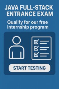 JAVA FULLSTACK ITERNSHIP EXAM