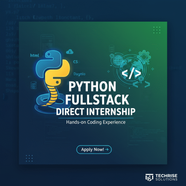 Python Full stack Direct Internship